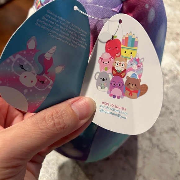 Squishmallows Kimia the Unicorn 8" Back to school - Picture 6 of 7
